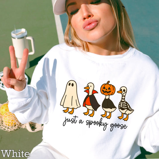 Just A Spooky Goose DTF Transfer