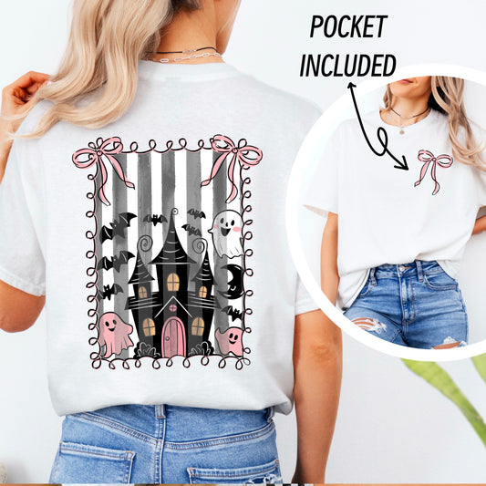 Coquette Haunted House DTF Transfer
