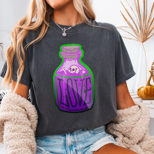 Halloween Love Potion DTF Transfer