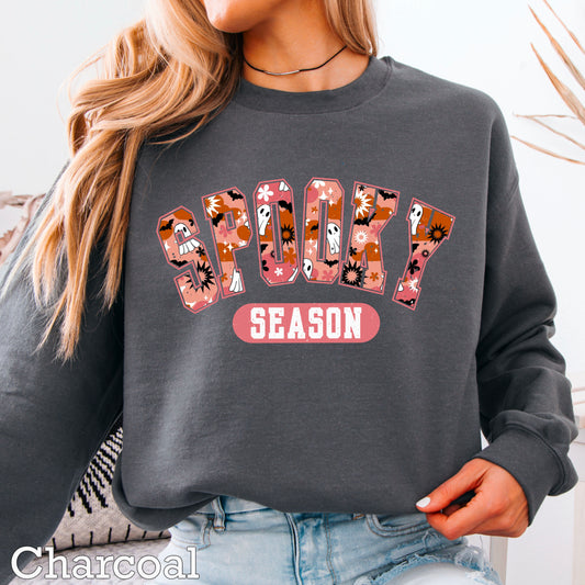 Spooky Season Pink Halloween DTF Transfer