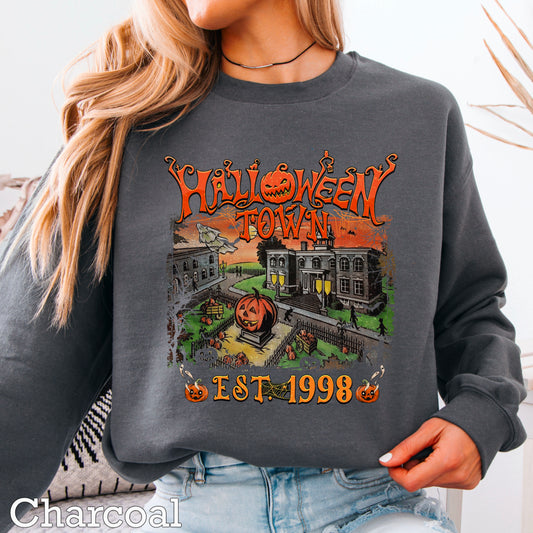 University Halloween DTF Transfer