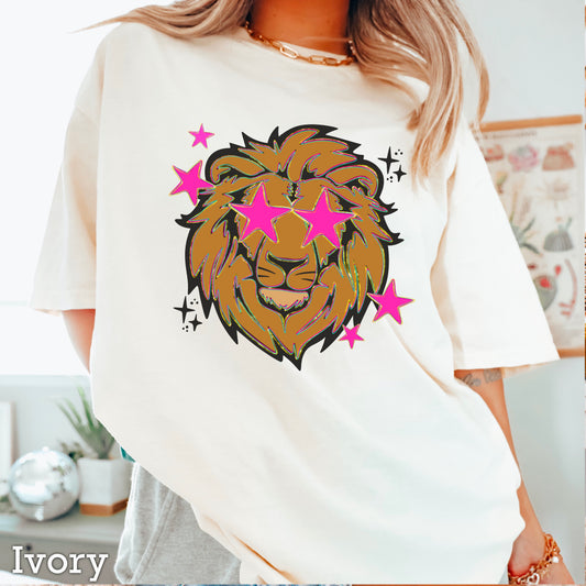 Preppy Lion DTF Transfer