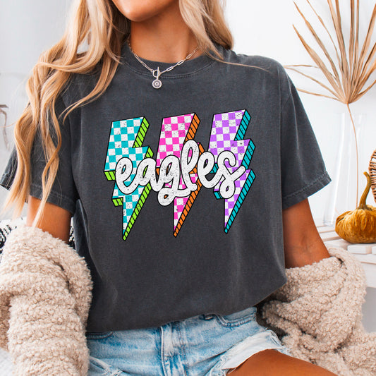 Preppy Eagles Lightning Bolt DTF Transfer