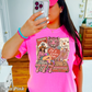 Lucky Girl Comfort Color Graphic Tee