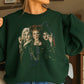 Halloween Sisters Halftone Crewneck Sweatshirt