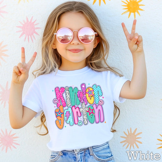 Preppy Kindergarten DTF Transfer