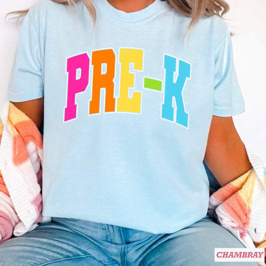 Pre-K Summer Brights DTF Transfer