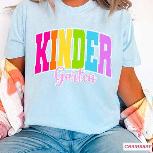 Kindergarten Summer Brights DTF Transfer