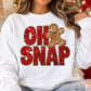 OH SNAP Gingerbread Real Sequin Patch