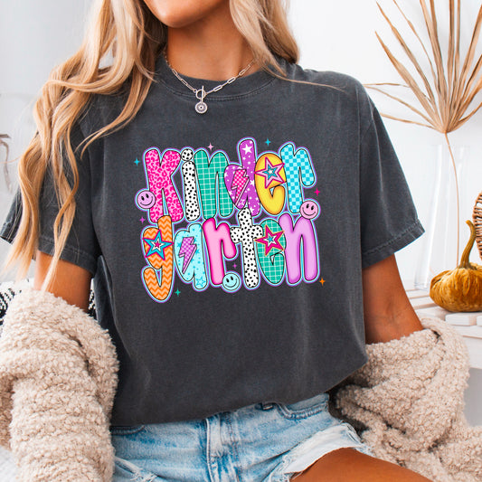 Preppy Kindergarten  DTF Transfer