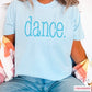 Dance Rhinestone Transfer Aquamarine