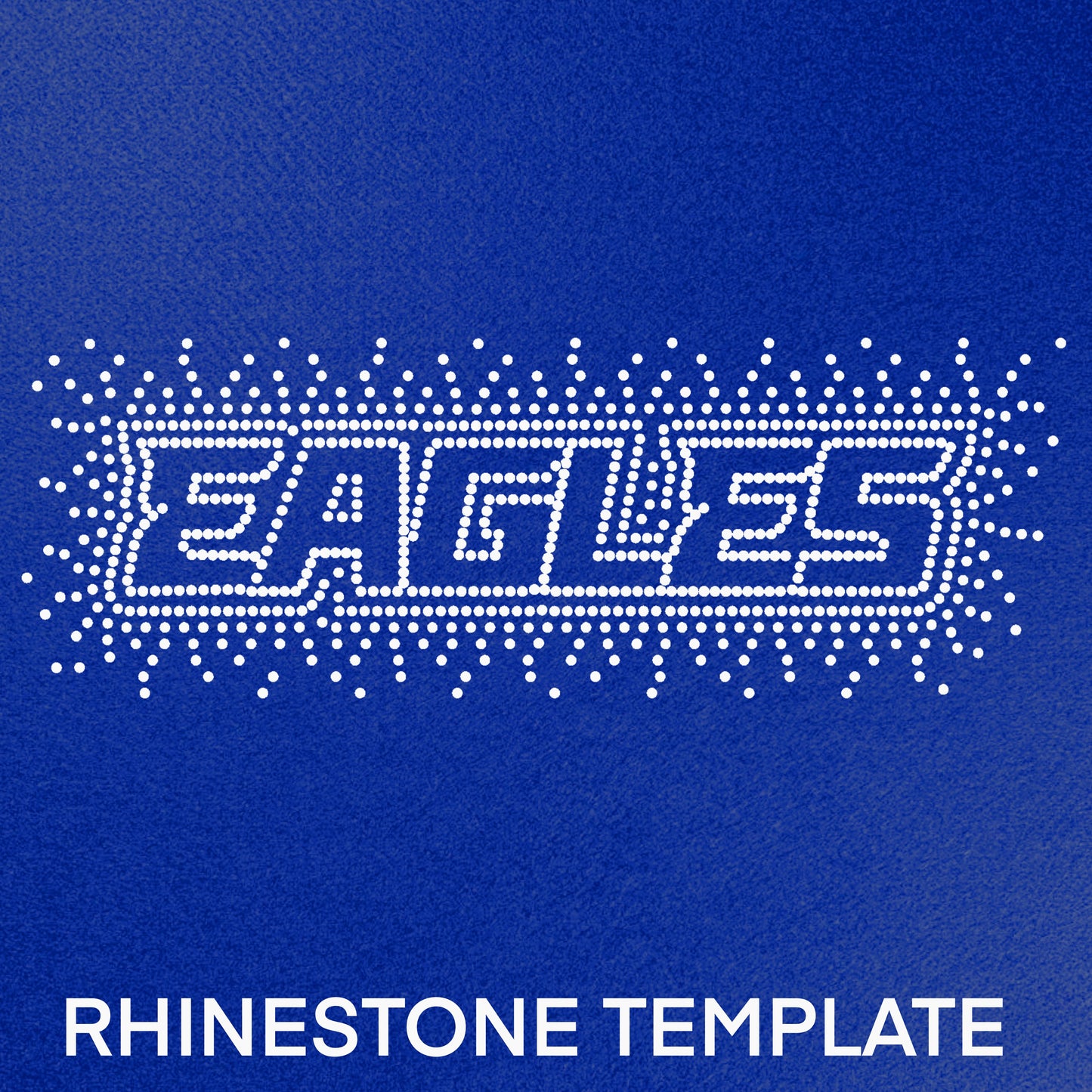 Eagles Rhinestone Template