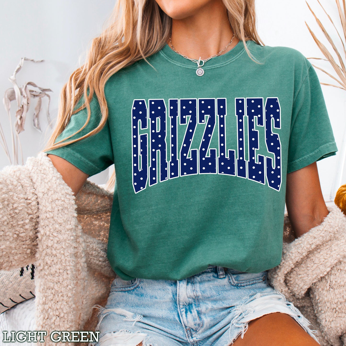 Grizzlies Comfort Color Graphic Tee