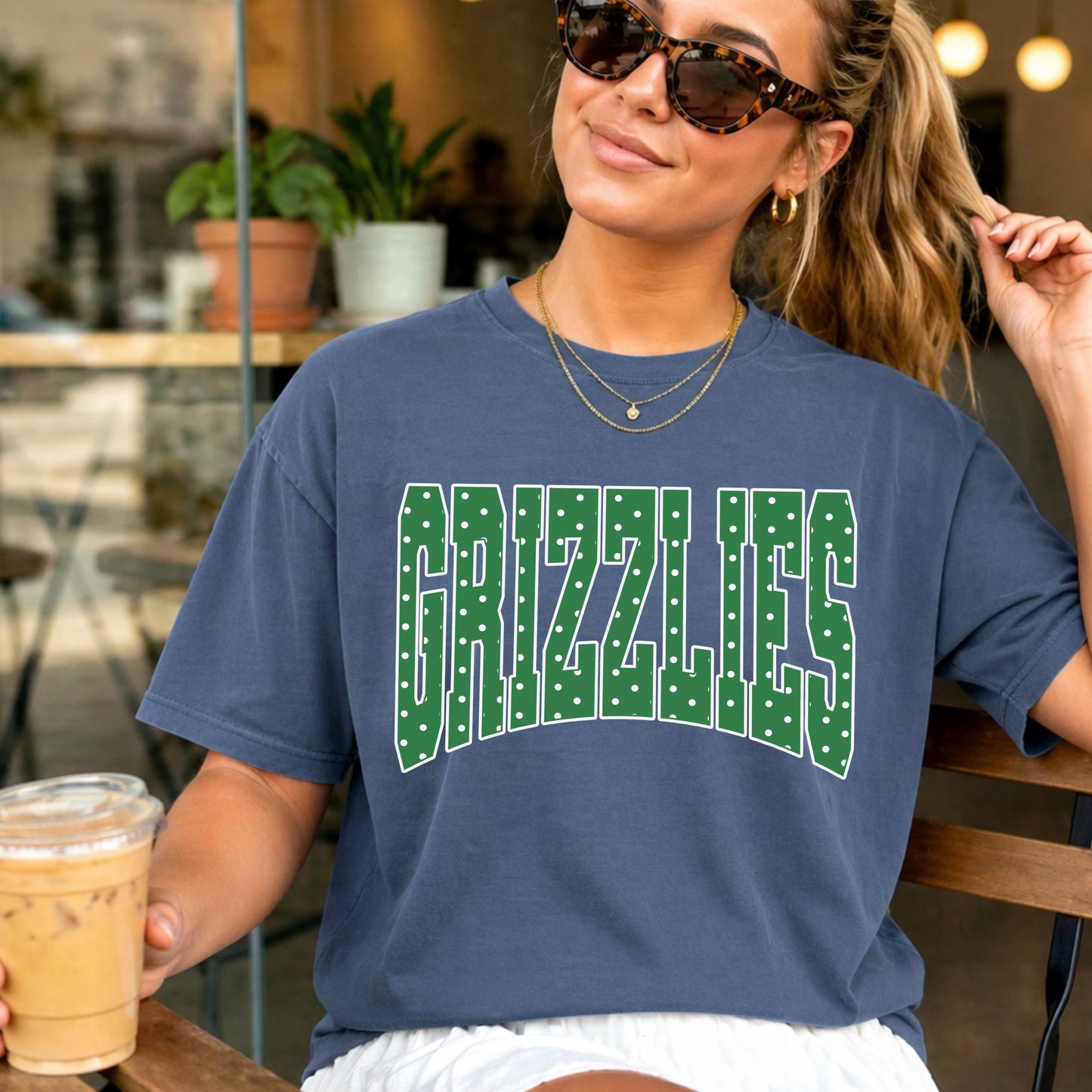 Grizzlies Comfort Color Graphic Tee