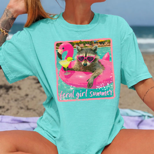Feral Girl Summer DTF Transfer