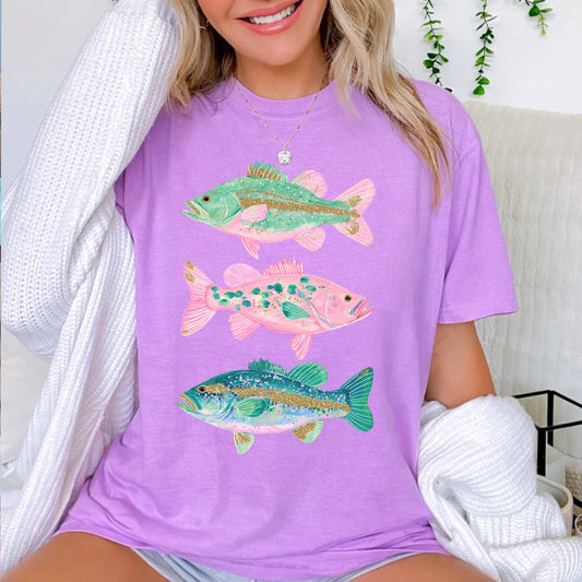 Bass Fish DTF Transfer