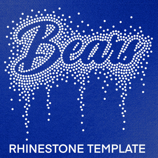 Bears Rhinestone Template