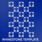 Crosses Rhinestone Template