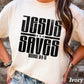 Jesus Saves Screen Print Transfer