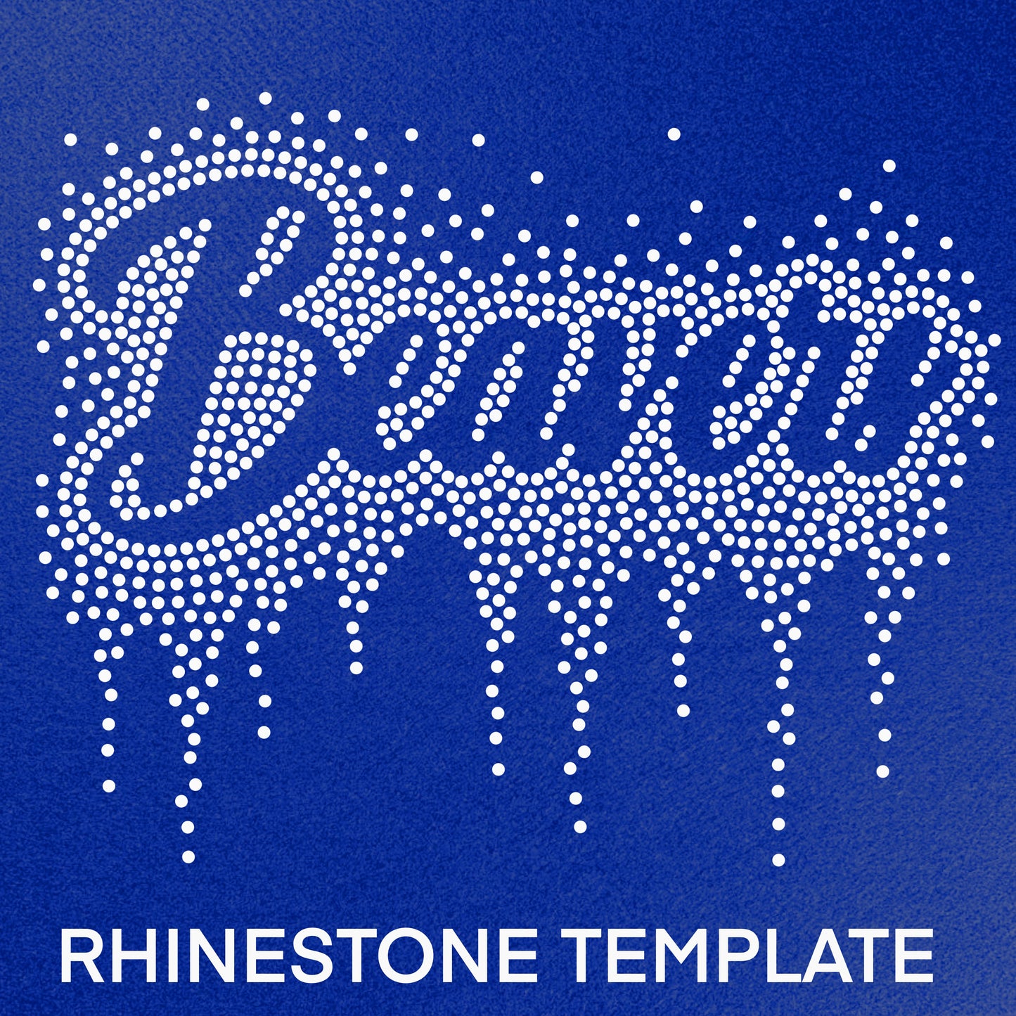 Beavers Rhinestone Template