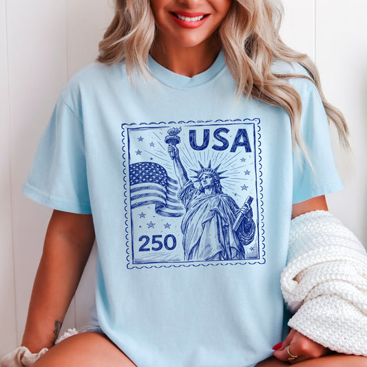 🛑 Pre-Order USA Stamp Screen Print Transfer