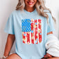 Floral Flag DTF Transfer