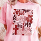 Jesus Loves Me Valentine DTF Transfer