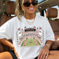 Red & Black School Stadium DTF Transfer