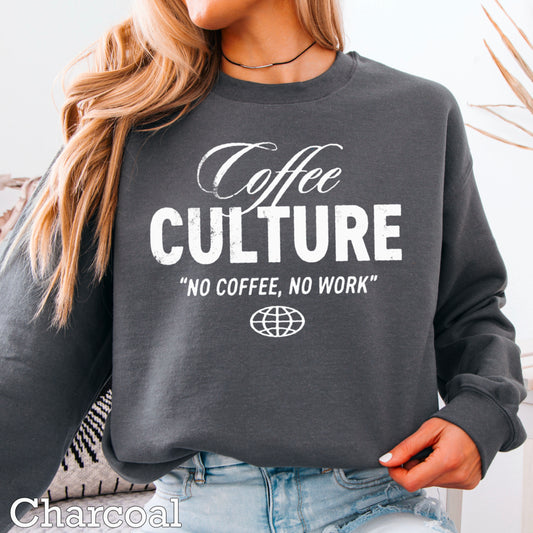 Coffee Culture Screen Print Transfer