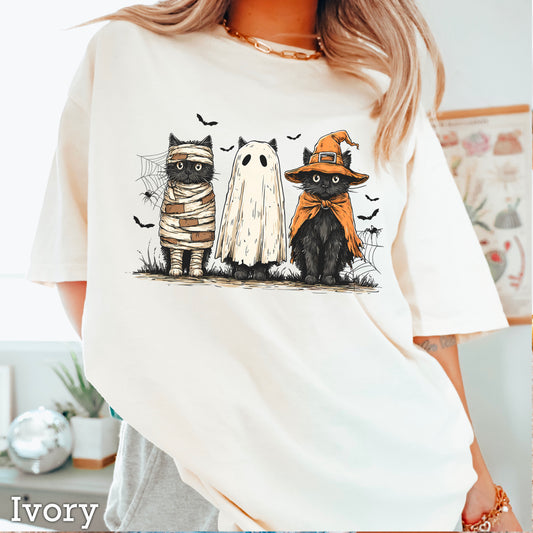 Halloween Cats DTF Transfer