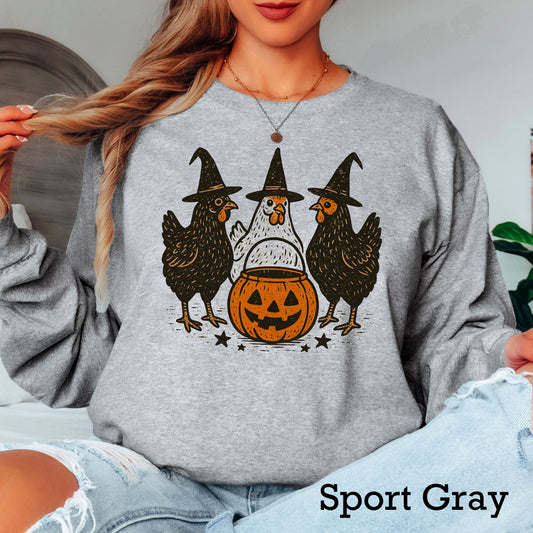 Halloween Chickens DTF Transfer