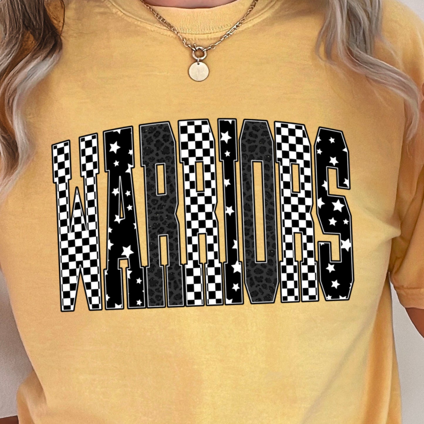Warriors Comfort Color Graphic Tee