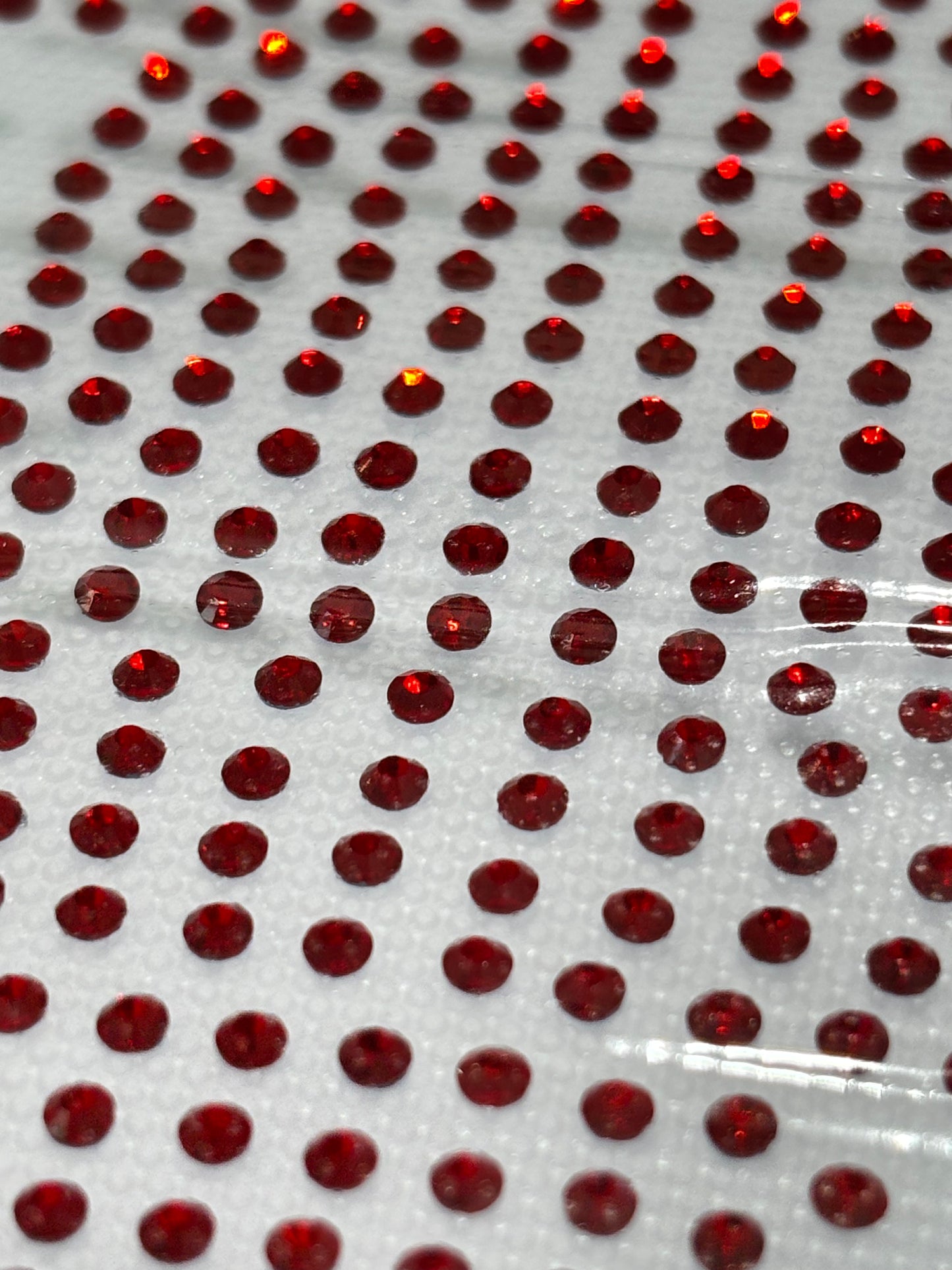 Lobster Rhinestone Transfer Red