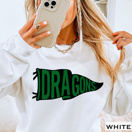 Dragons Flag Crewneck Sweatshirt