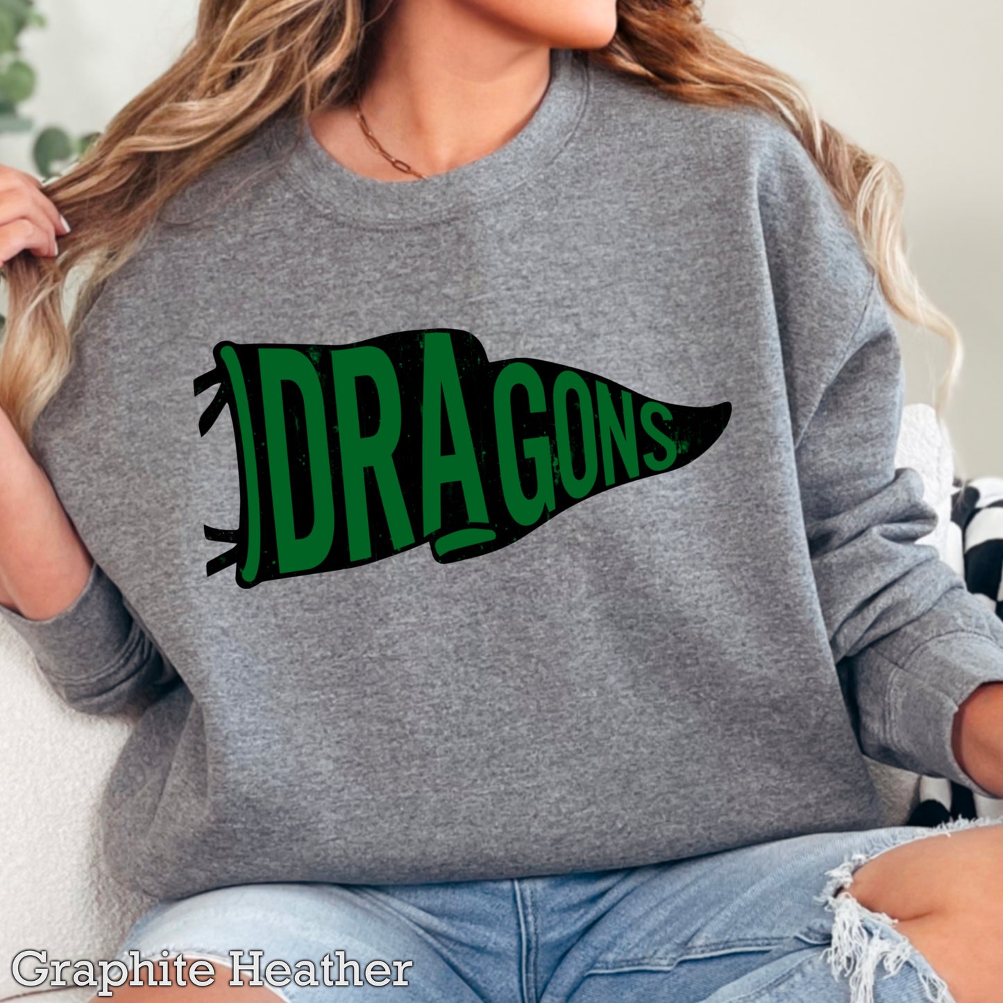 Dragons Flag Crewneck Sweatshirt