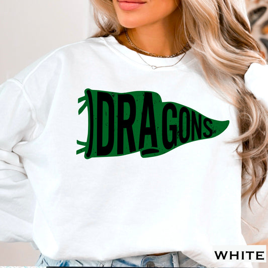 Dragons Flag Crewneck Sweatshirt