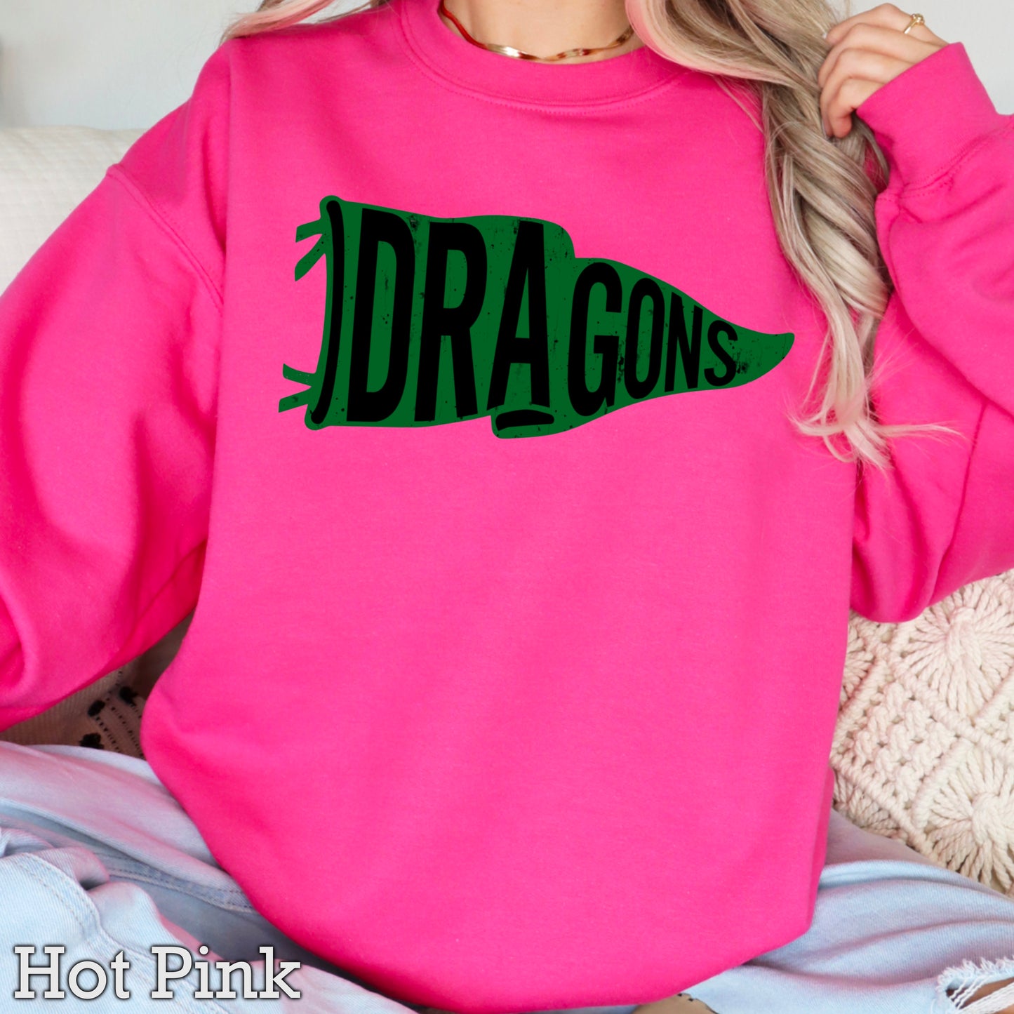 Dragons Flag Crewneck Sweatshirt