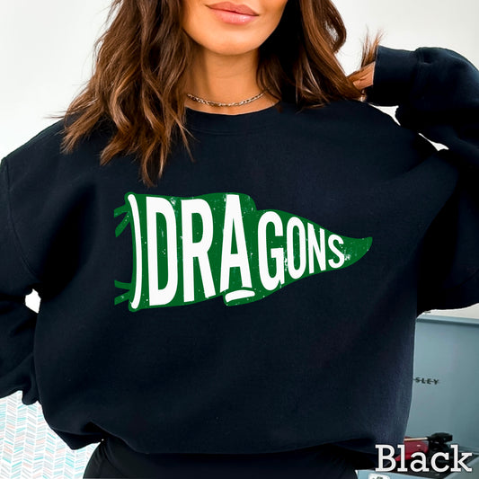Dragons Flag Crewneck Sweatshirt