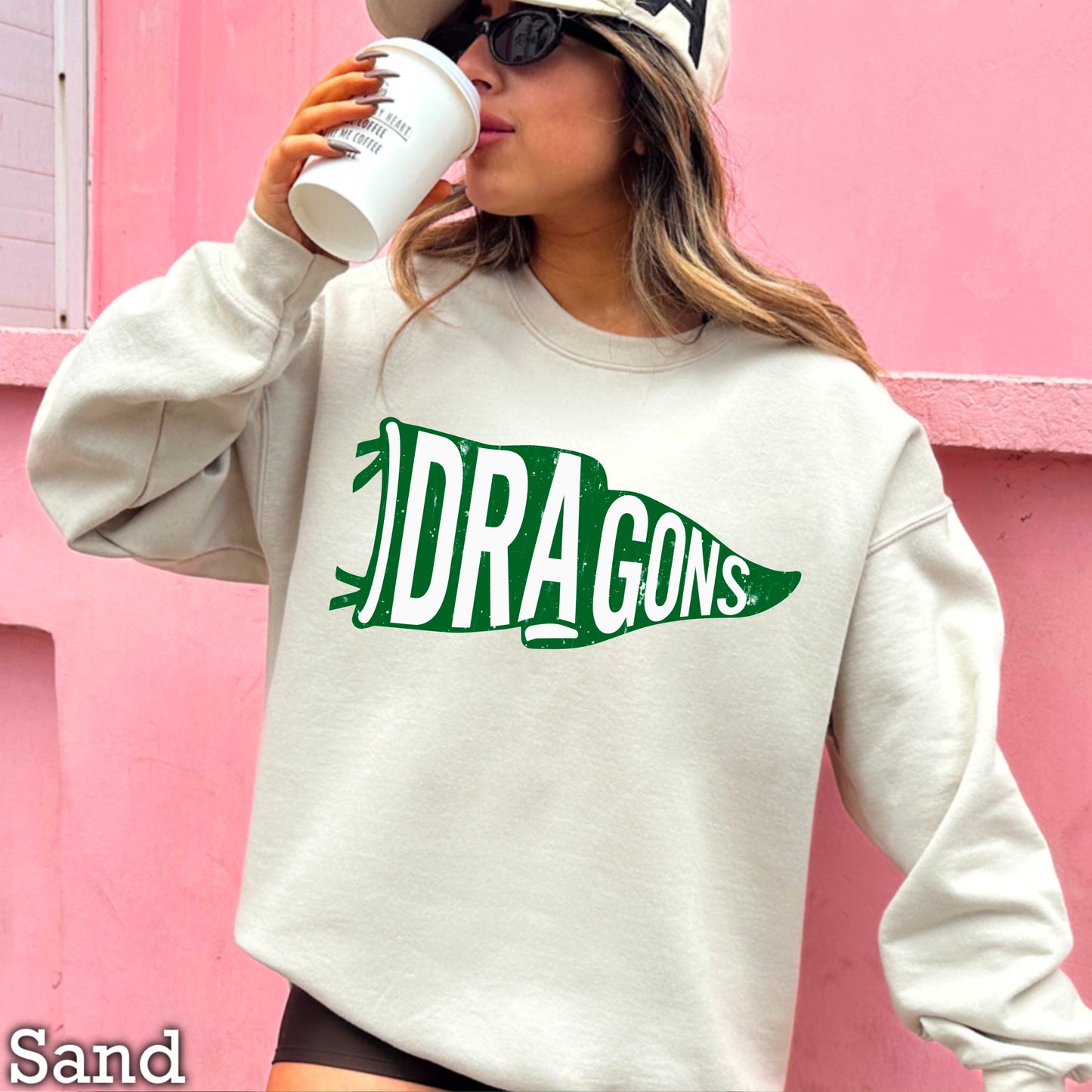 Dragons Flag Crewneck Sweatshirt