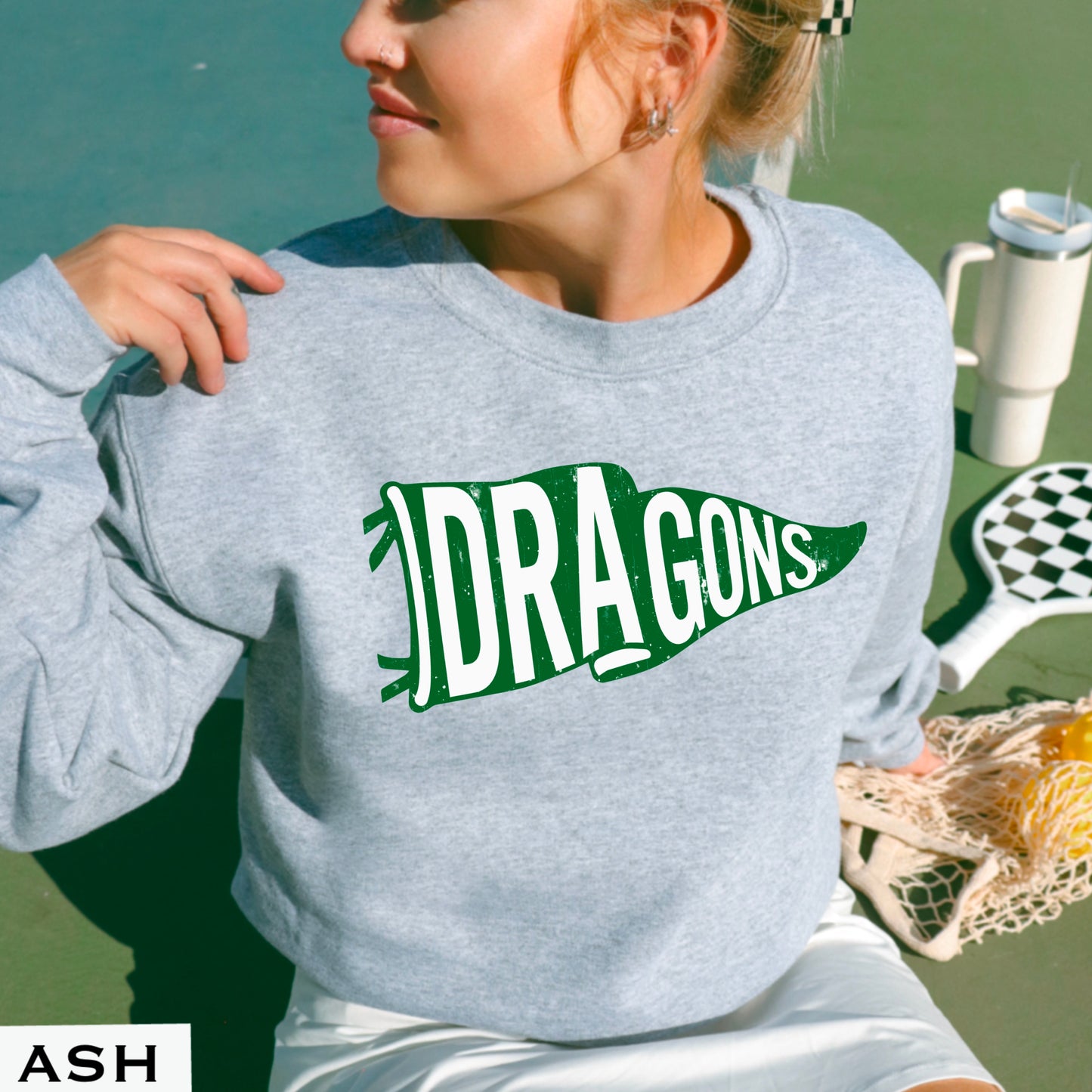 Dragons Flag Crewneck Sweatshirt