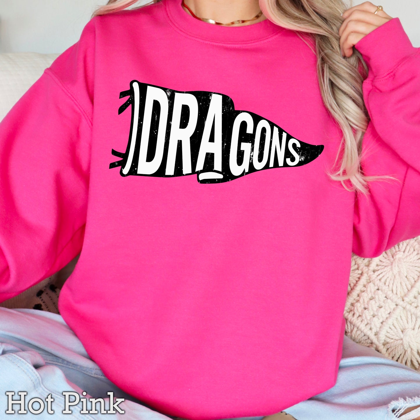 Dragons Flag Crewneck Sweatshirt