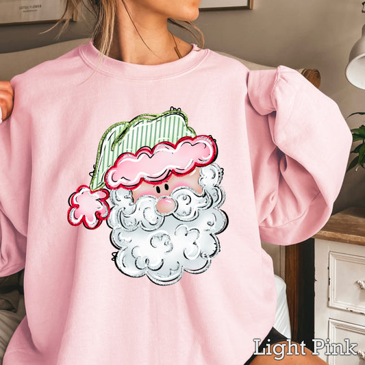 Whimsical Santa DTF Transfer