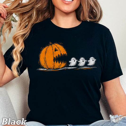 Halloween Hungry Pumpkin  DTF Transfer