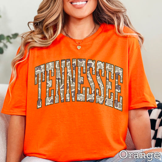 Tennessee Camo DTF Transfer