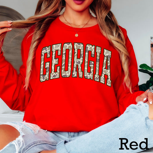 Georgia  Camo DTF Transfer