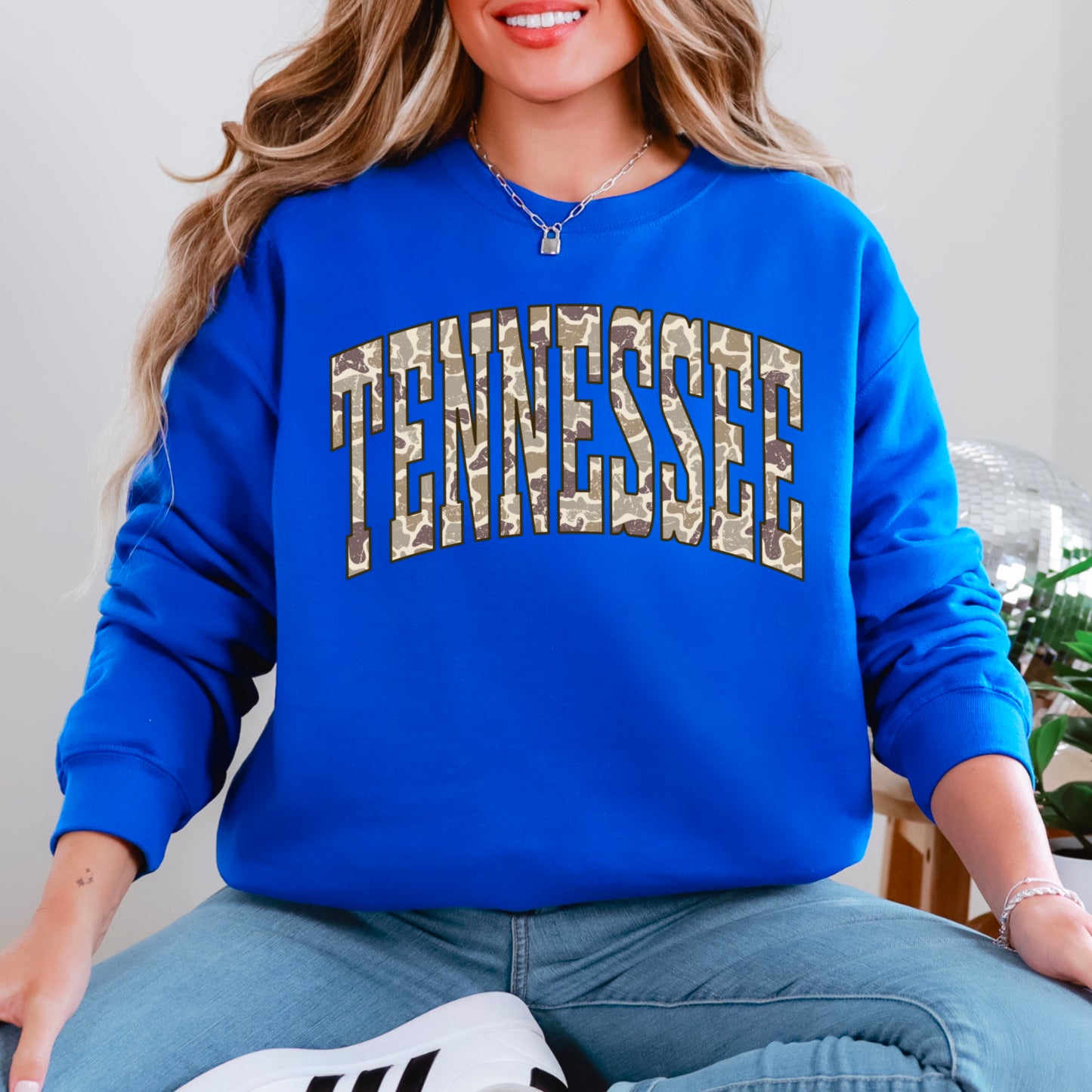 Tennessee Camo Crewneck Sweatshirt