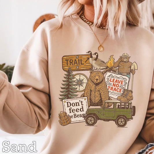 Leave No Trace Outdoors DTF Transfer