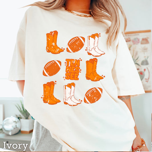 Tennessee Boots DTF Transfer
