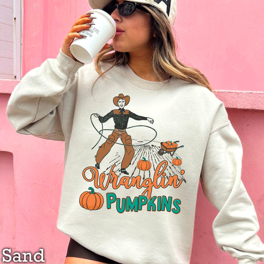 Wranglin Pumpkins  DTF Transfer