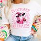 In October We Wear Pink DTF Transfer